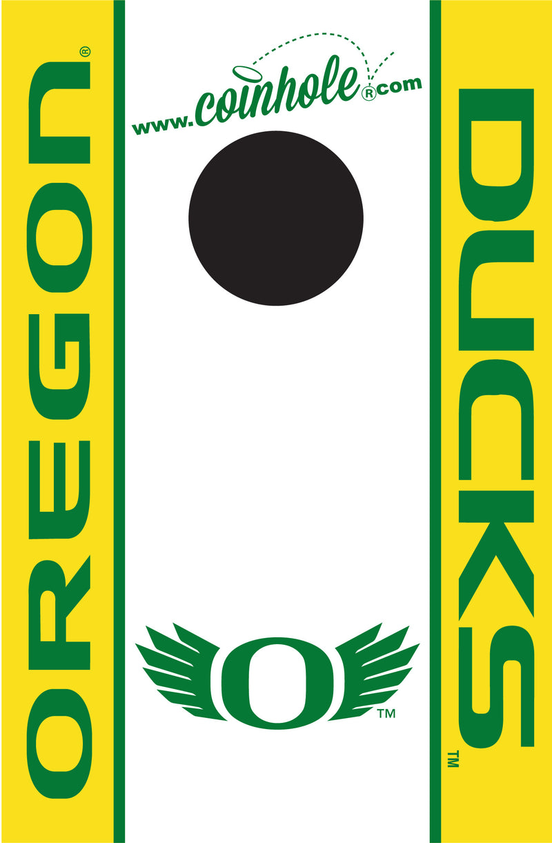 University of Oregon Ducks Coinhole® Tabletop Game Set