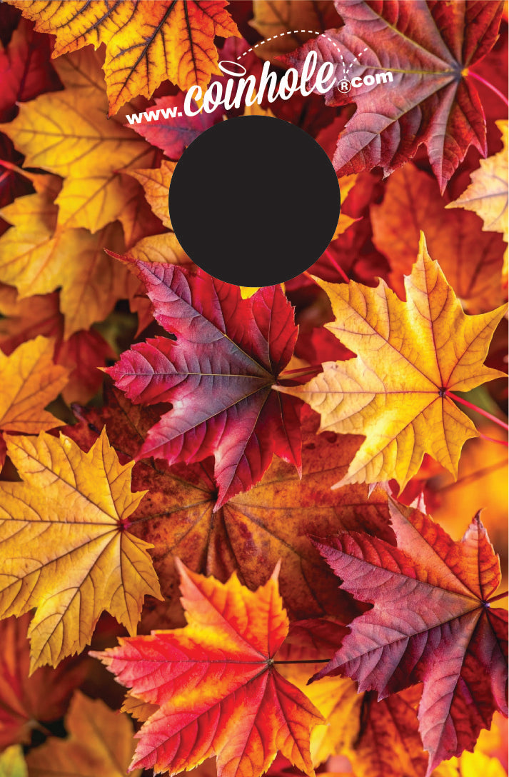 Fall Leaves Coinhole® Tabletop Game Set