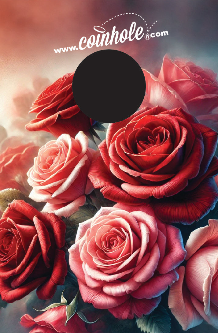 Bouquet of Roses Coinhole® Tabletop Game Set