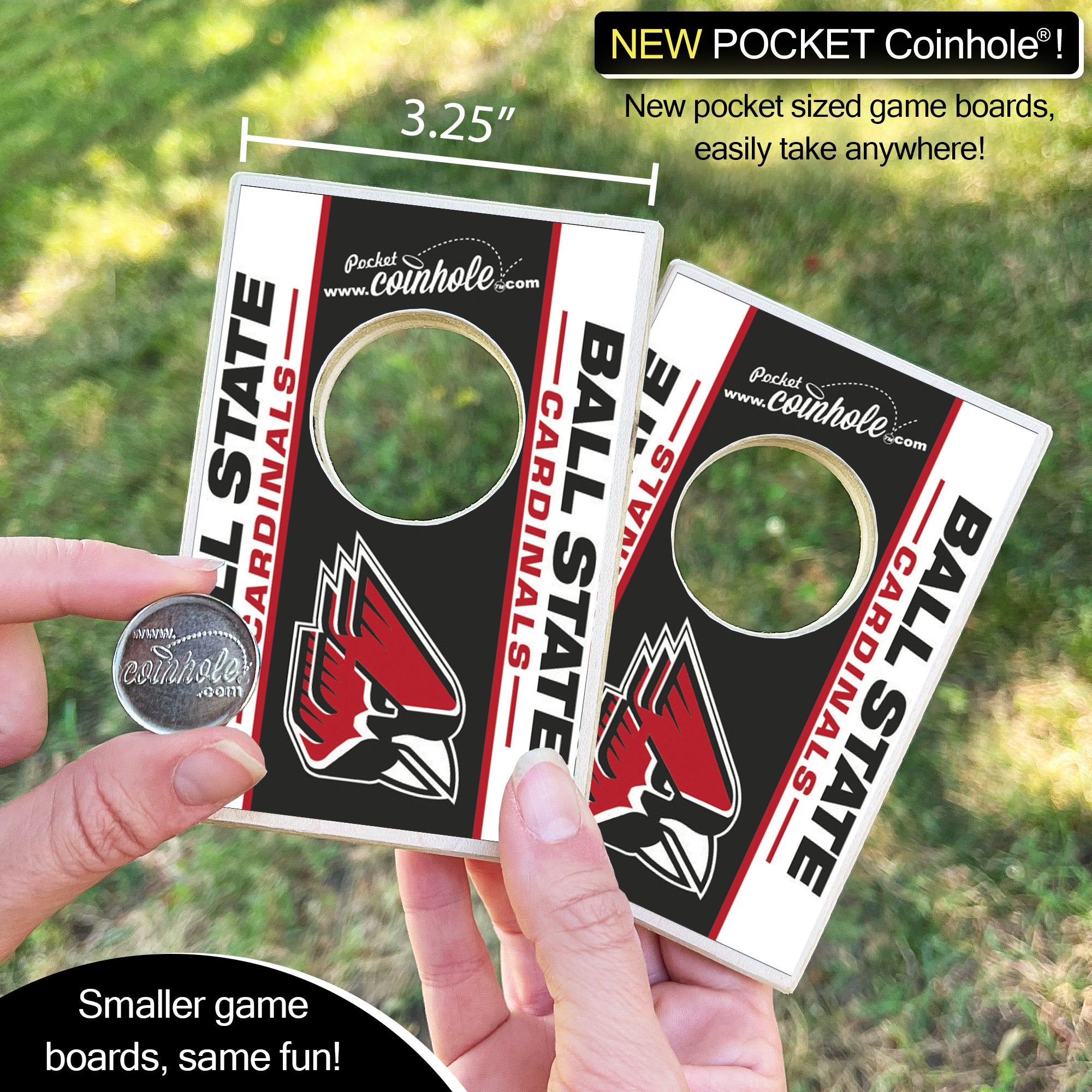 Ball State Cardinals Coinhole®