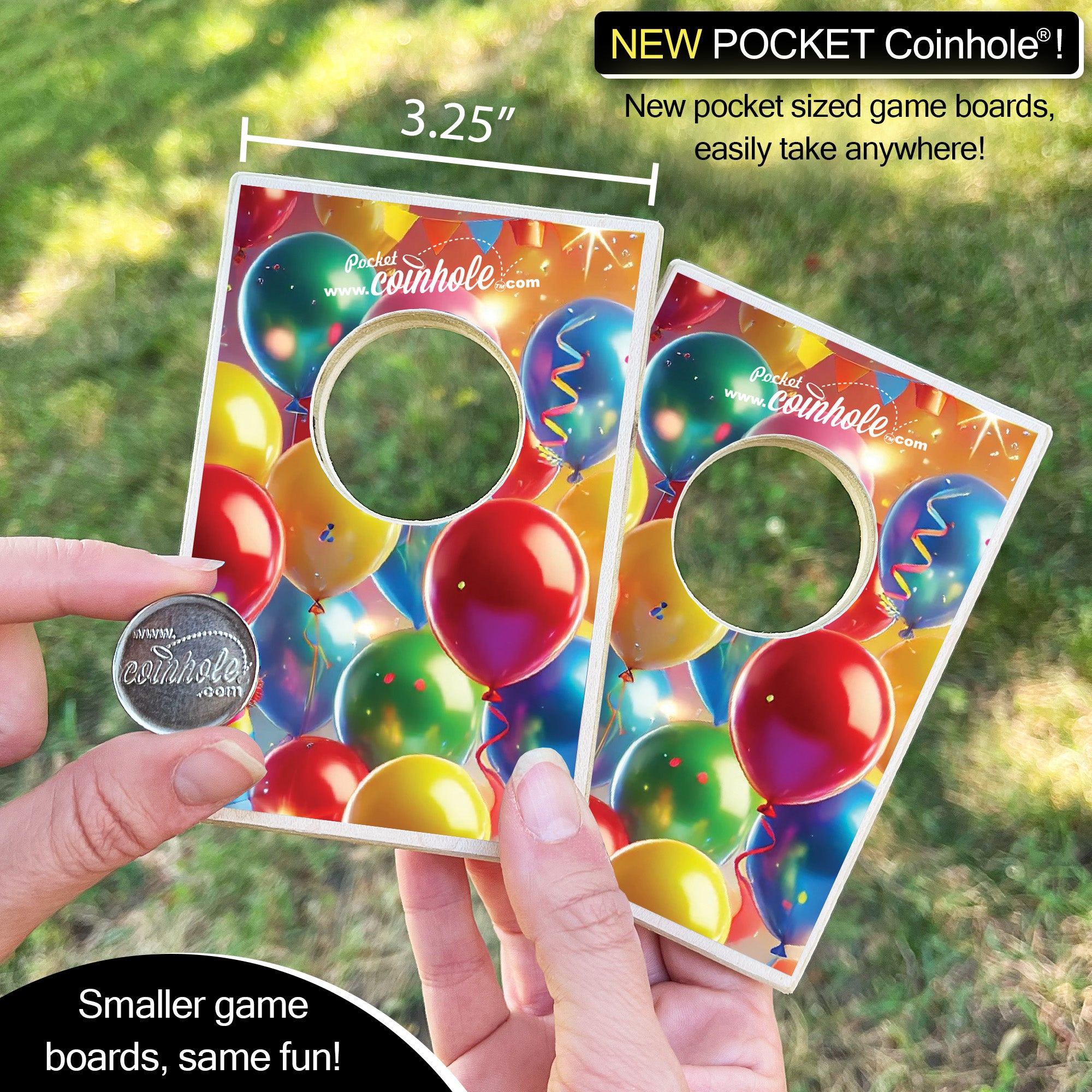 Birthday Balloon Coinhole®