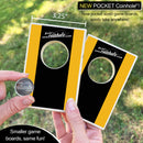 Black and Gold Stripe Coinhole®