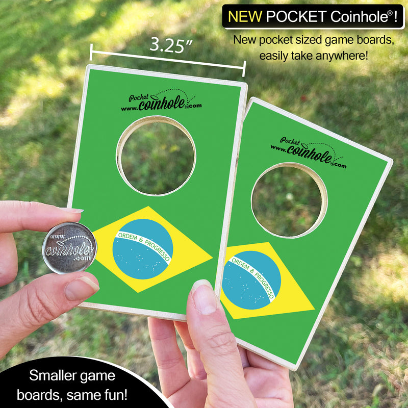 Brazil Flag Coinhole®