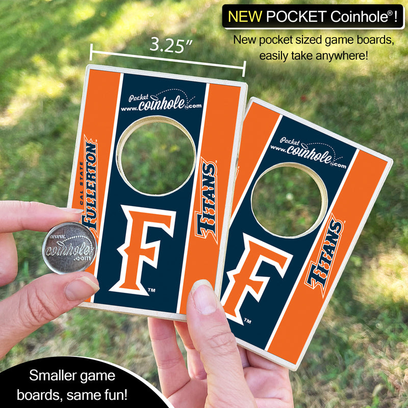 California State Fullerton University POCKET Coinhole®