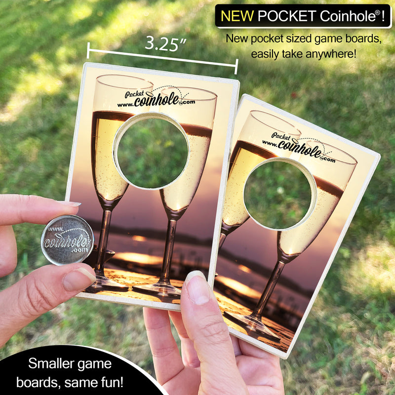 Champagne POCKET Coinhole®
