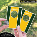Green and Yellow Stripe Coinhole®