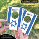 Israel Flag Coinhole®