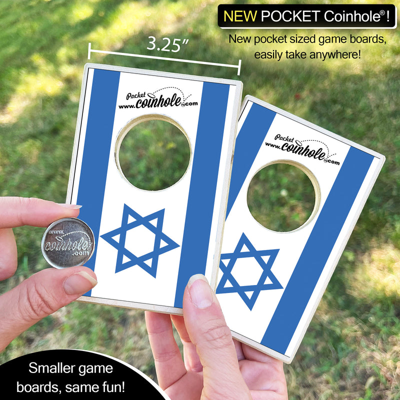 Israel Flag Coinhole®