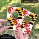 Maryland State Flag Coinhole®