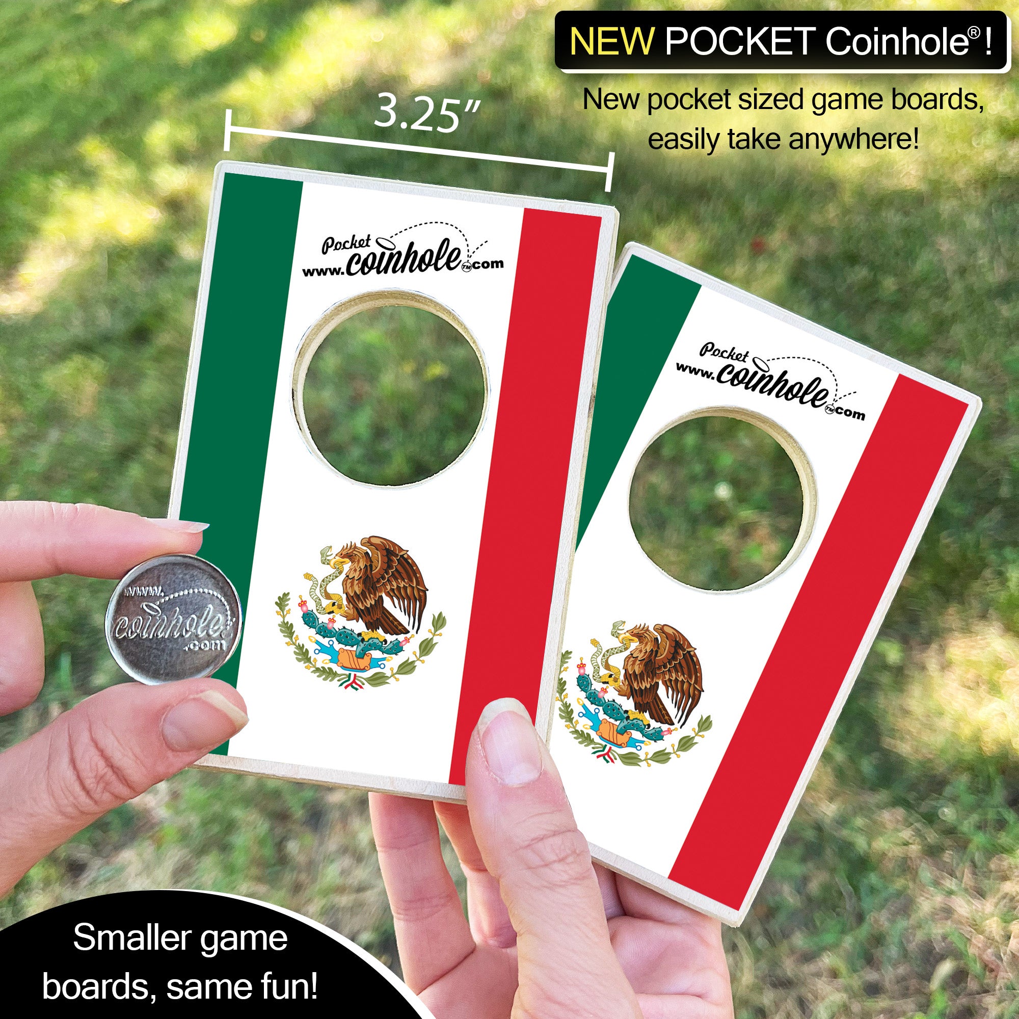 Mexico Flag Coinhole®