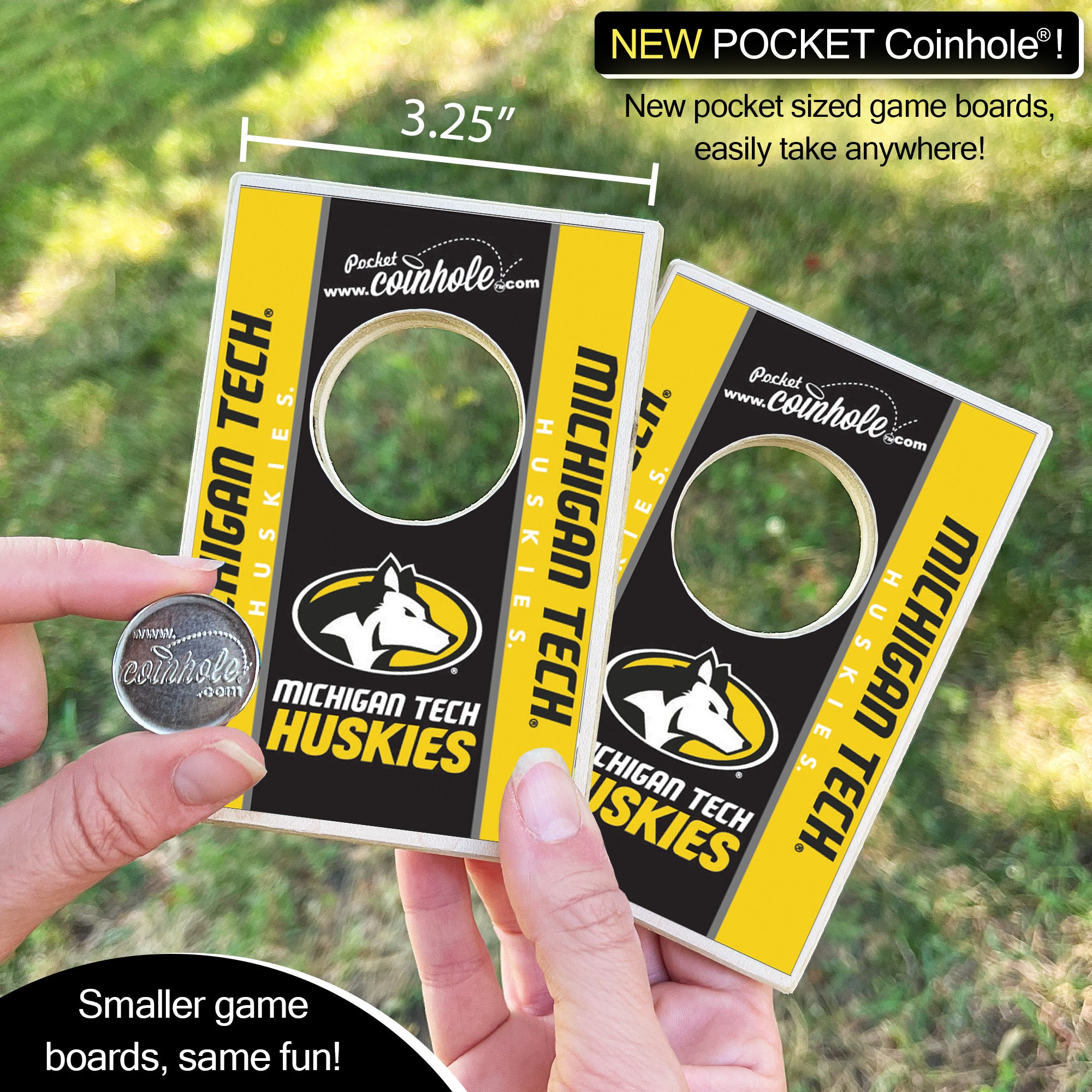 Michigan Tech Huskies Coinhole®