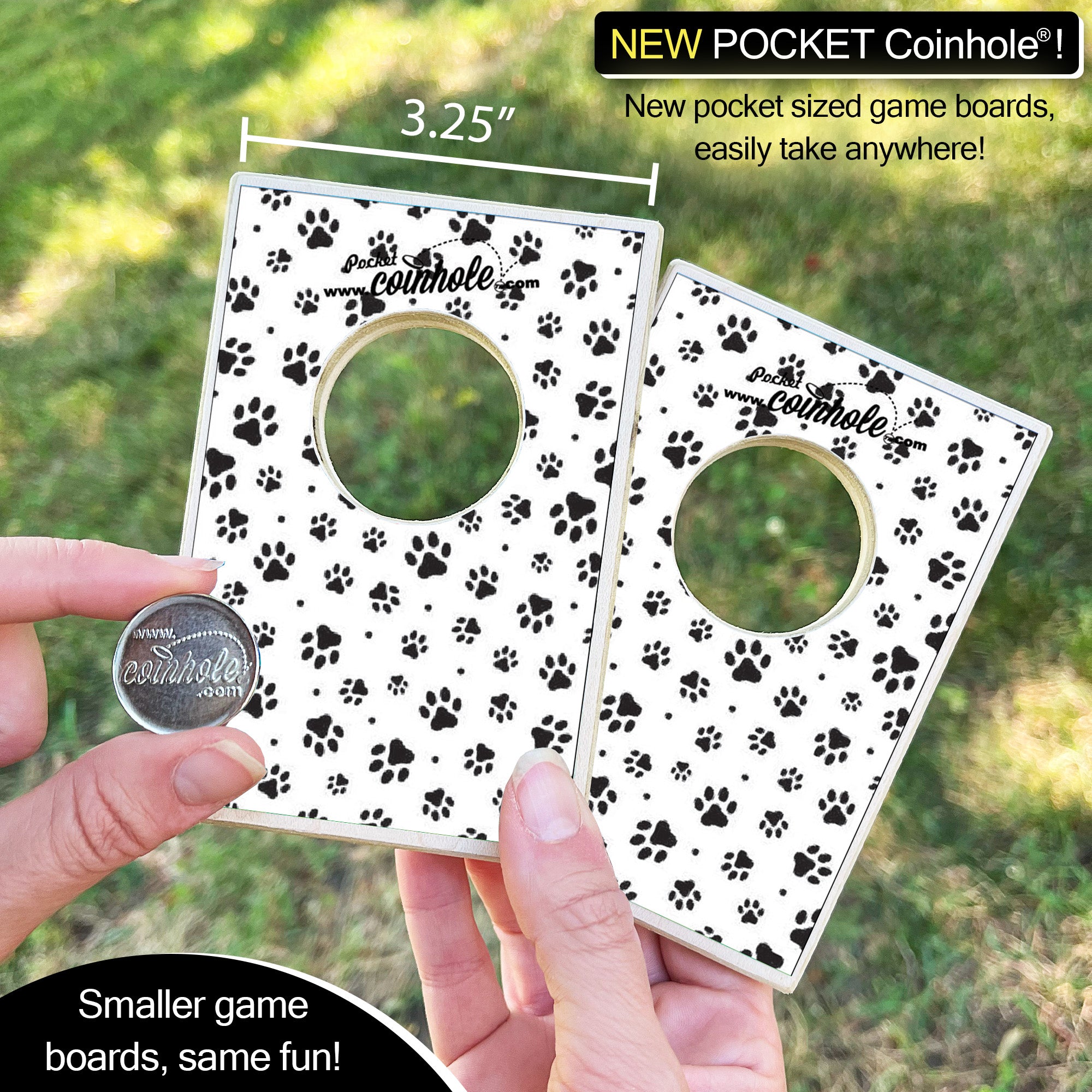 Paw Print Coinhole®