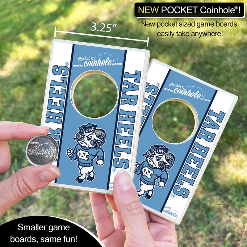University of North Carolina at Chapel Hill Ram POCKET Coinhole®