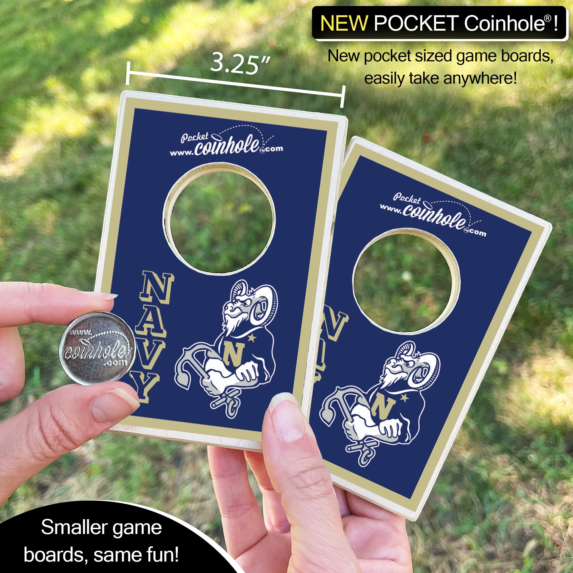US Naval Academy Coinhole®