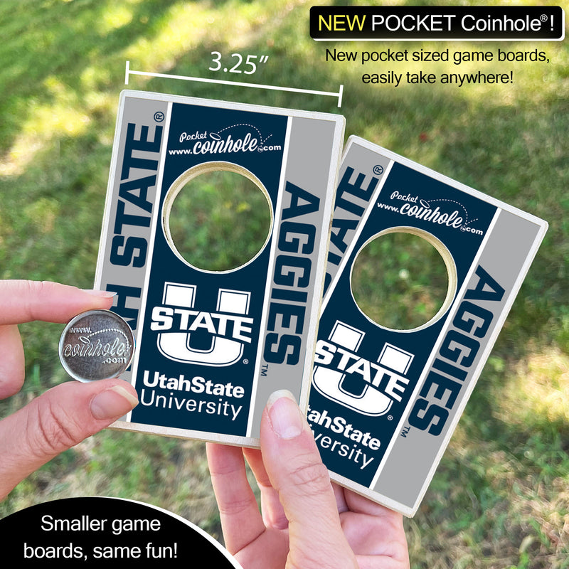 Utah State POCKET Coinhole®
