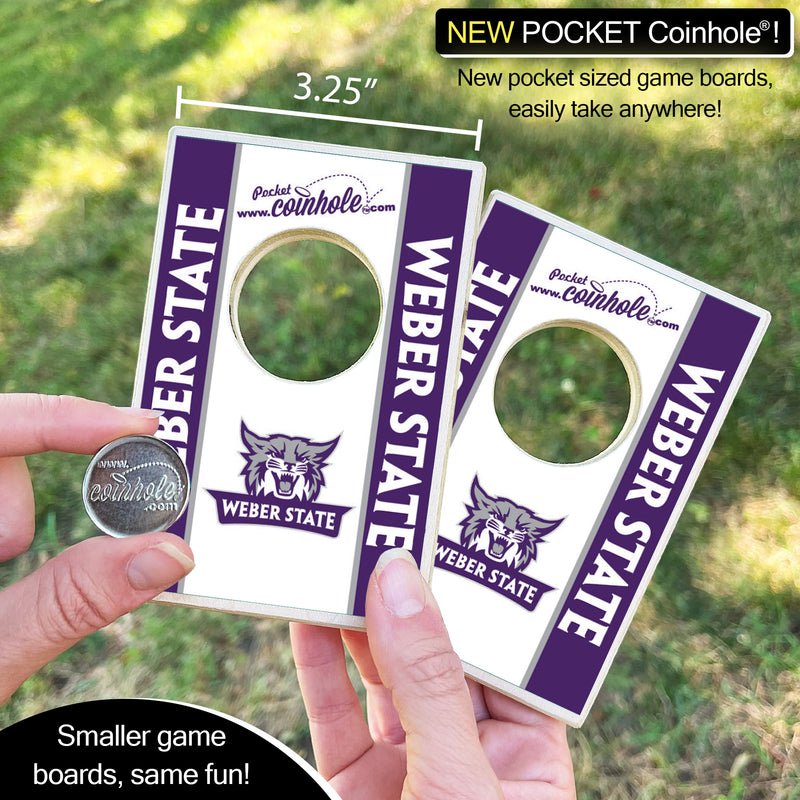 Weber State University POCKET Coinhole®