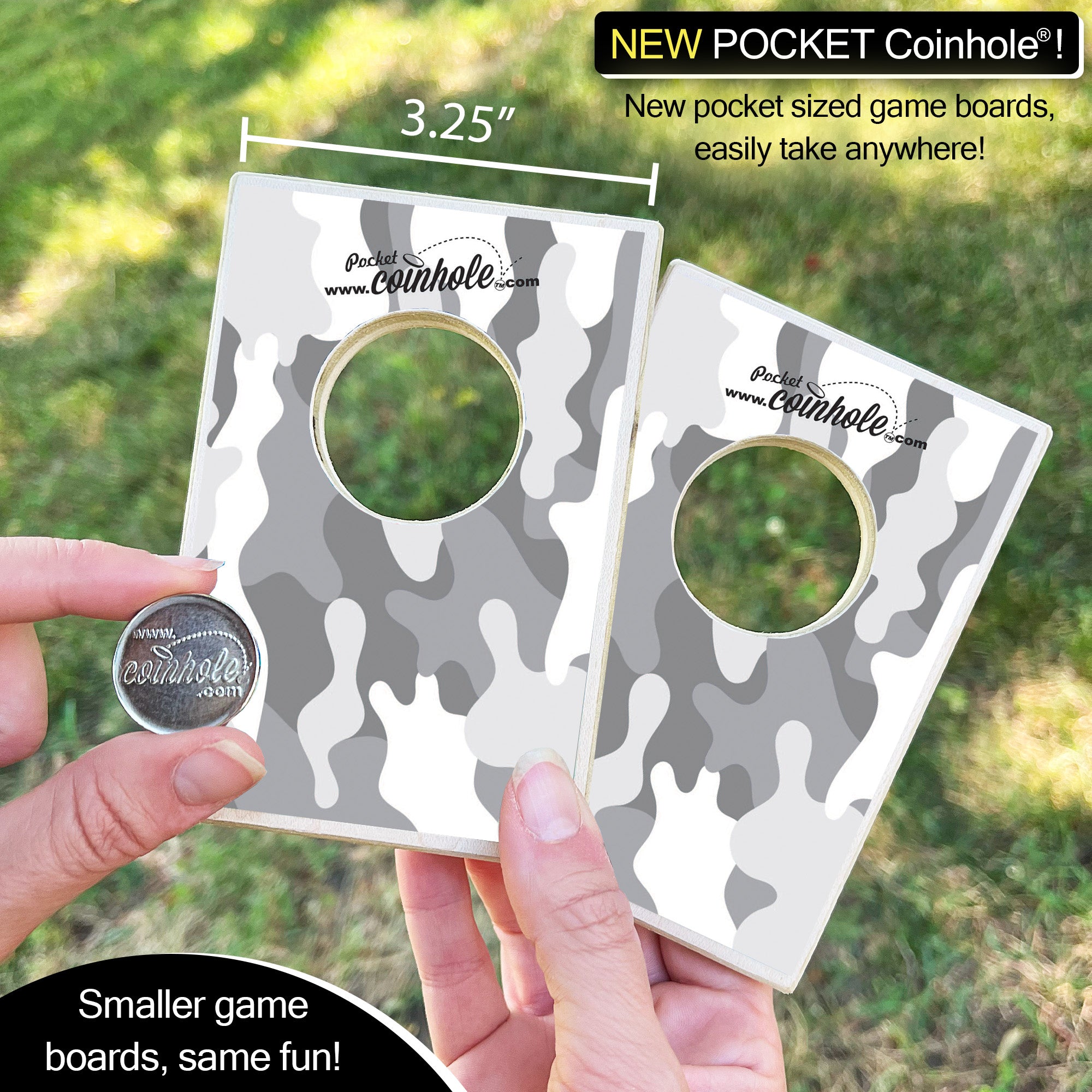 White Camo Coinhole®