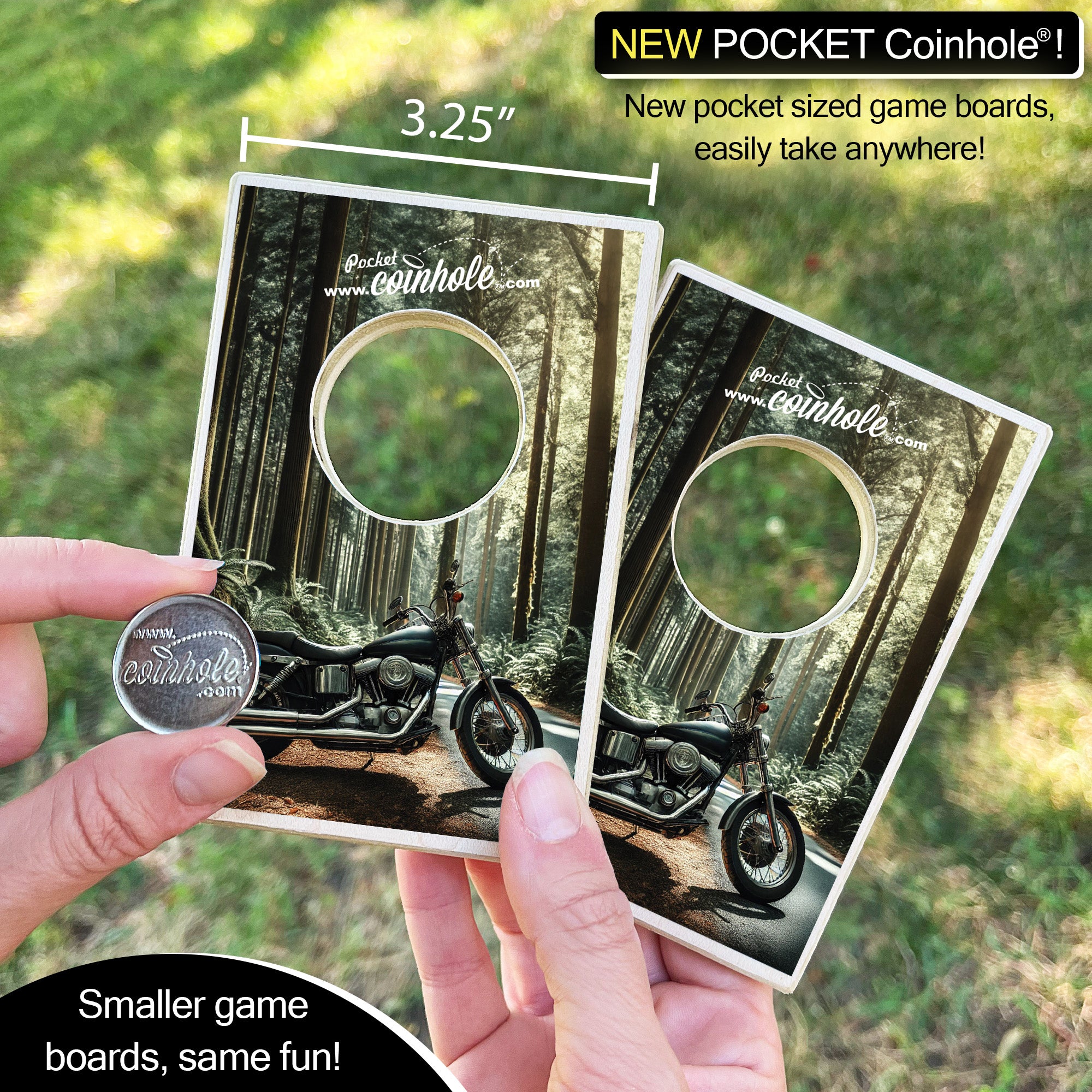 Motorcycle Ride Coinhole®