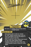 Official Rapid Fire Rules POCKET Coinhole®