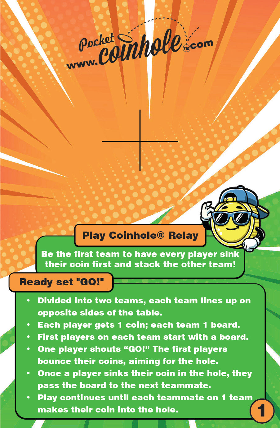 Official Relay Rules POCKET Coinhole®