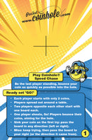 Official Speed Chase Rules POCKET Coinhole®