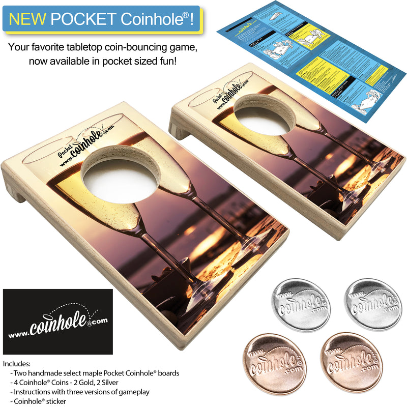 Champagne POCKET Coinhole®