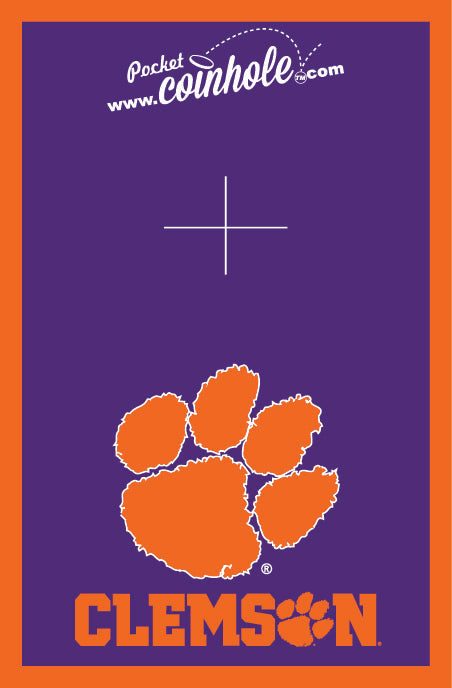 Clemson University POCKET Coinhole®