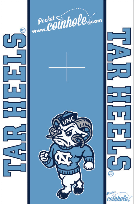 University of North Carolina at Chapel Hill Ram POCKET Coinhole®