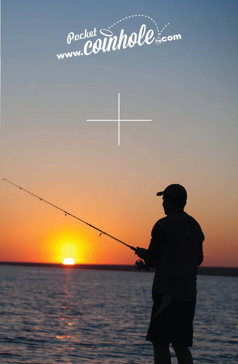 Fishing on the Beach POCKET Coinhole®