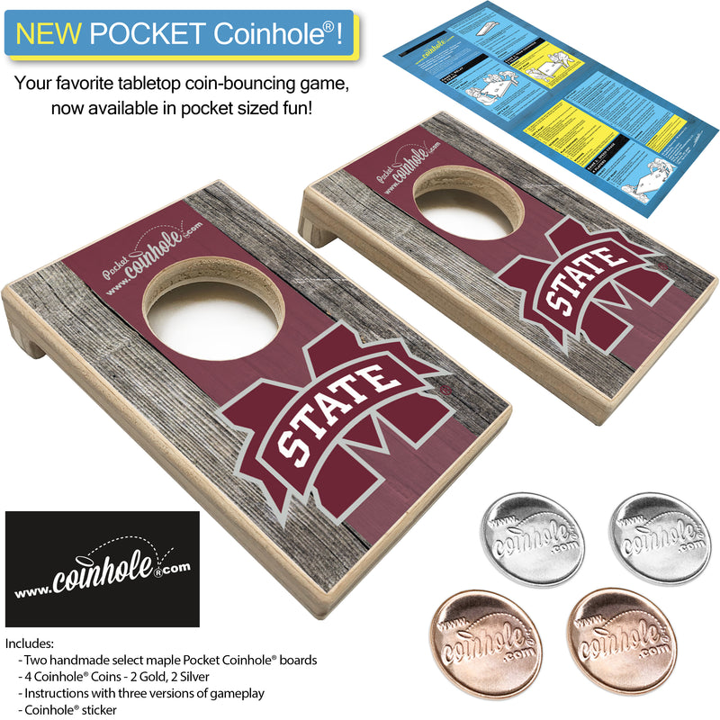 Mississippi State University POCKET Coinhole®