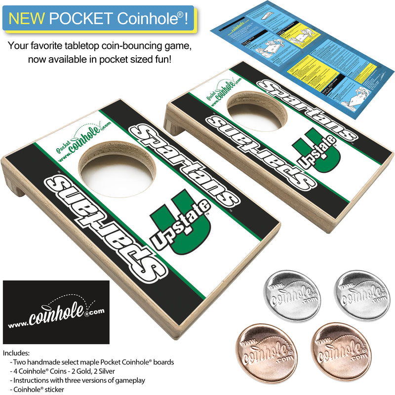 South Carolina Upstate Spartans POCKET Coinhole®