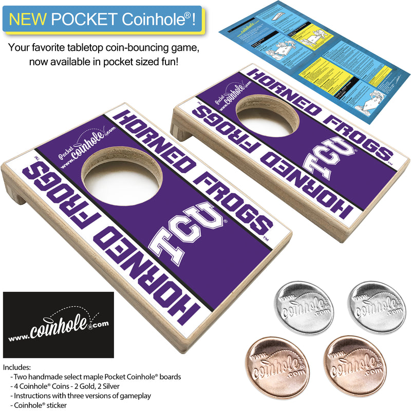 Texas Christian University POCKET Coinhole®