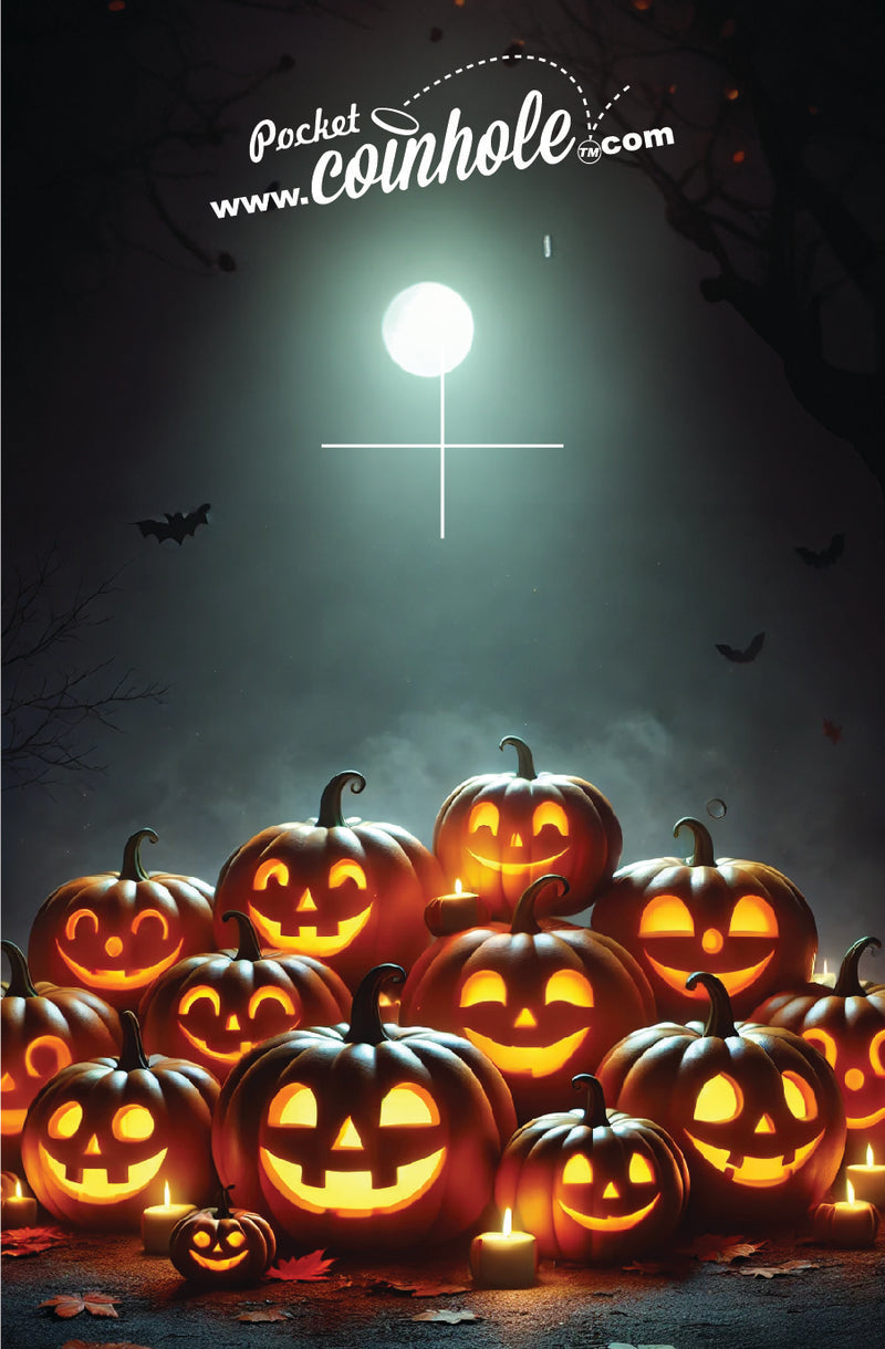 Jack-O-Lantern POCKET Coinhole®