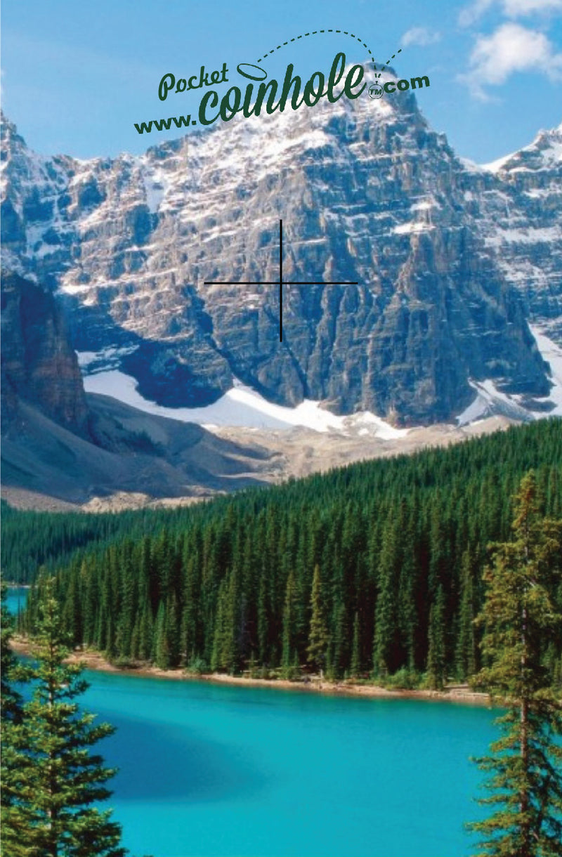 Mountain Scene POCKET Coinhole®