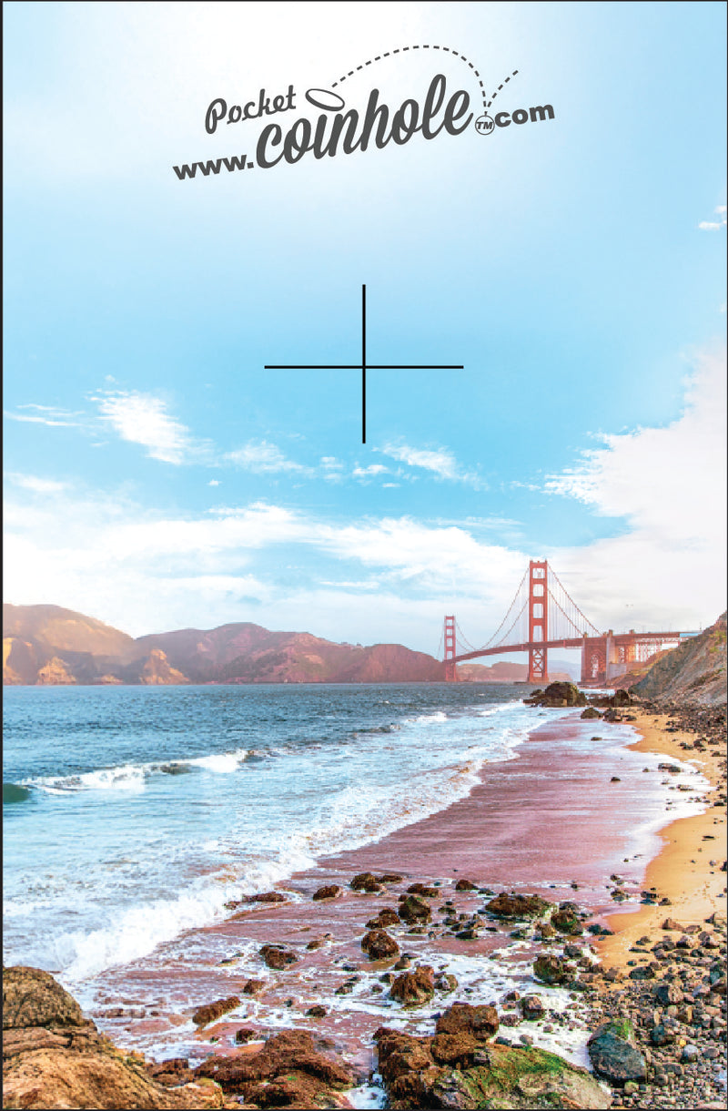 San Fransico California POCKET Coinhole®