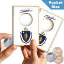 Massachusetts State Flag Coinhole®