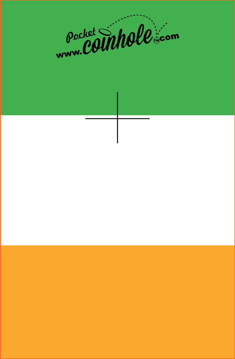 Ireland Flag POCKET Coinhole®
