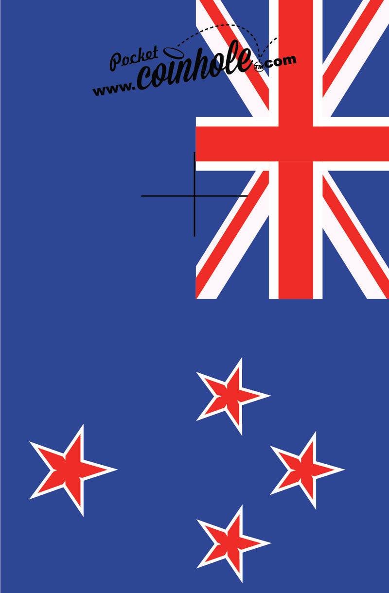 New Zealand Flag POCKET Coinhole®