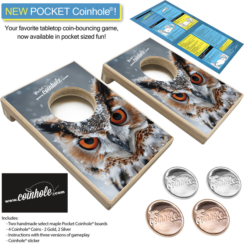 Owl POCKET Coinhole®