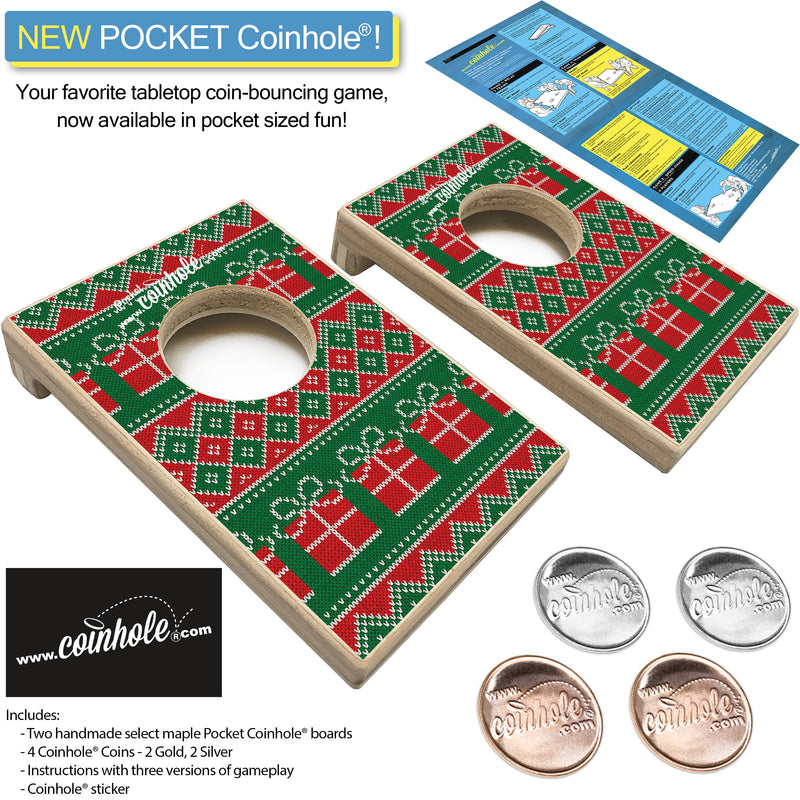 Christmas Sweater POCKET Coinhole®