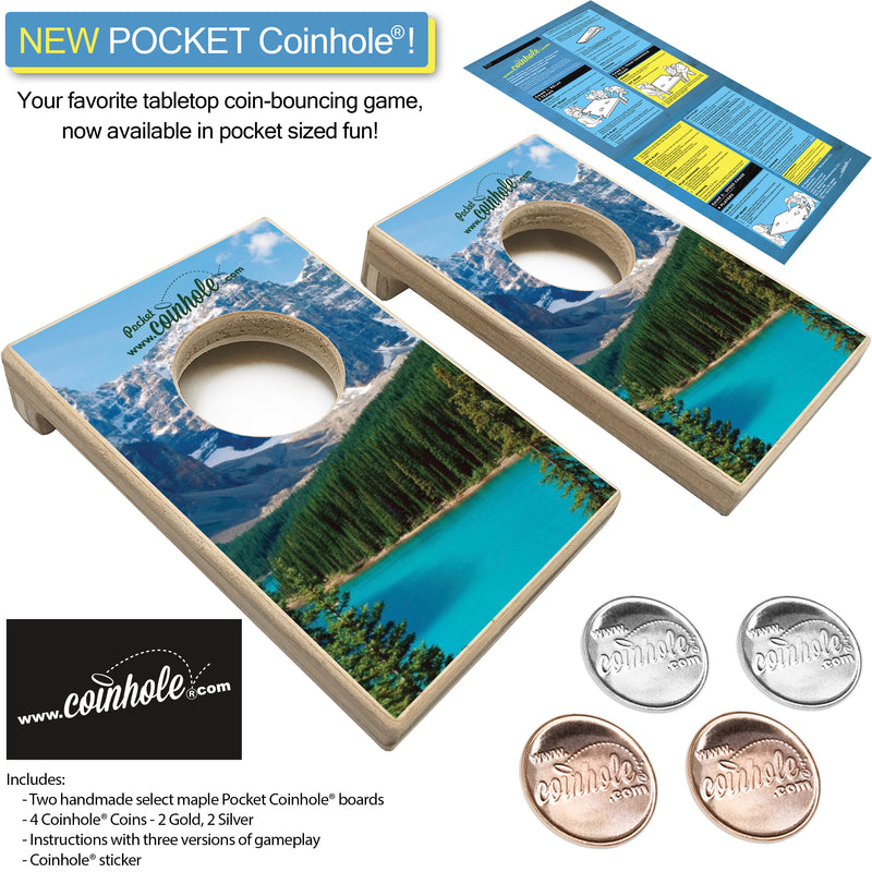 Mountain Scene POCKET Coinhole®