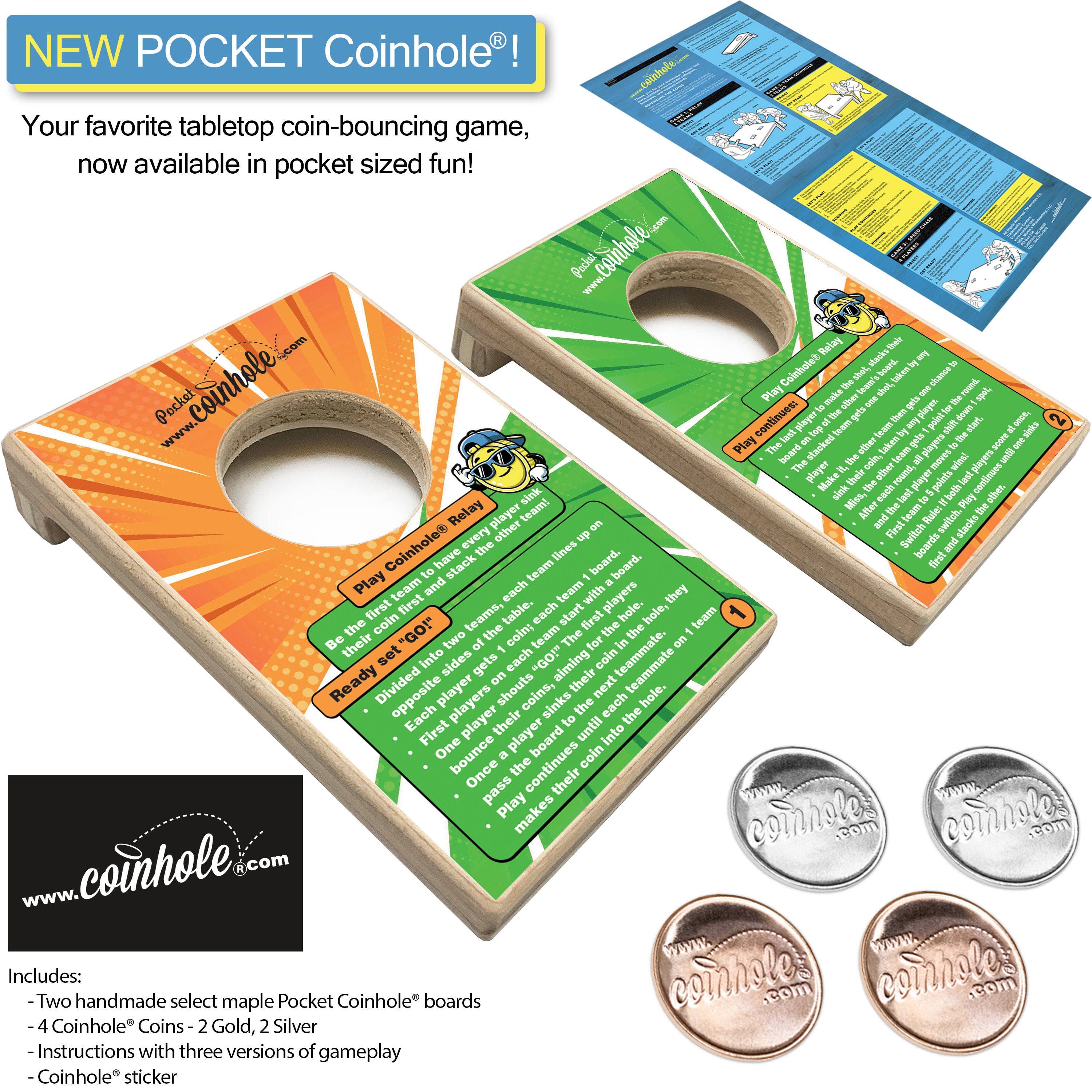 Official Relay Rules POCKET Coinhole®