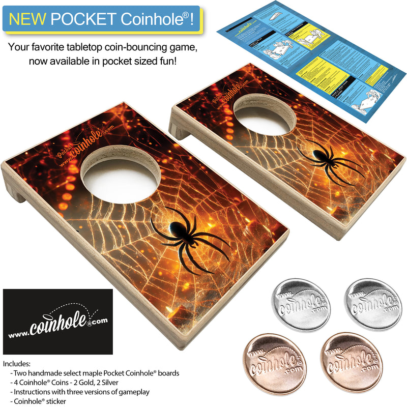Spider Web POCKET Coinhole®