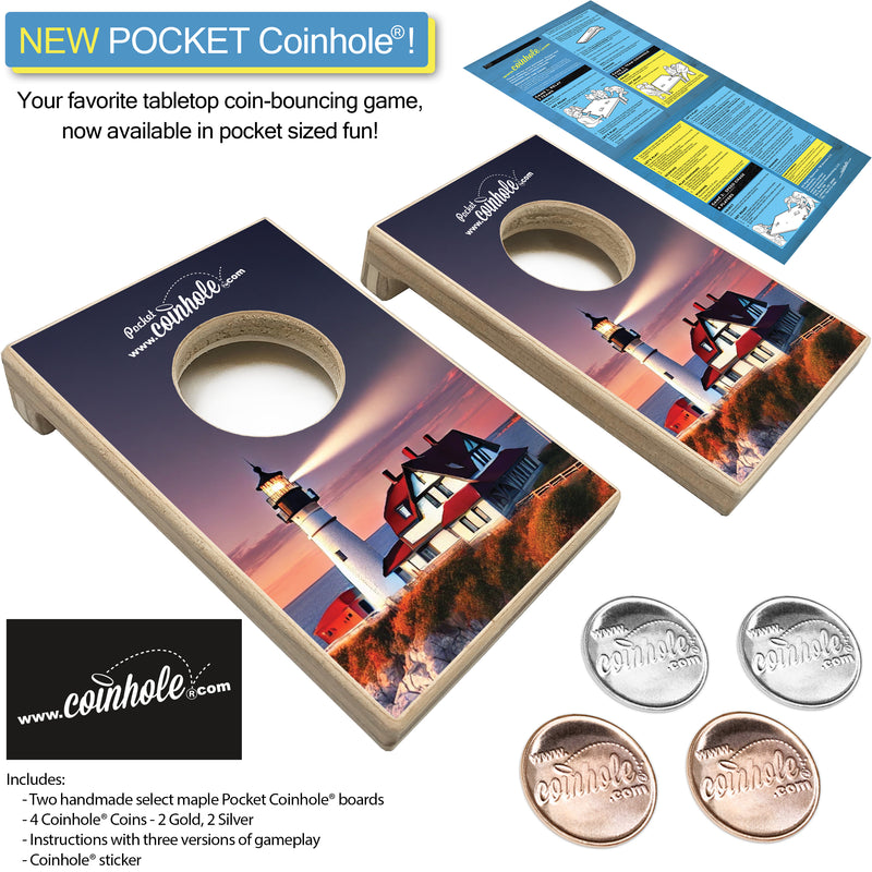 Lighthouse POCKET Coinhole®