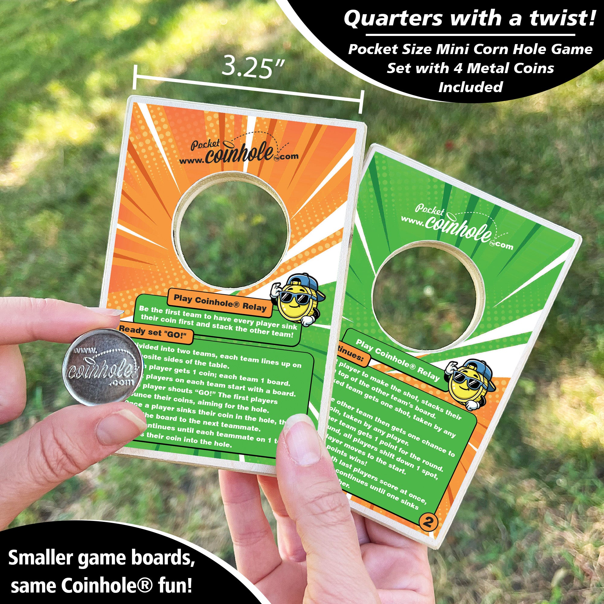 Official Relay Rules POCKET Coinhole®