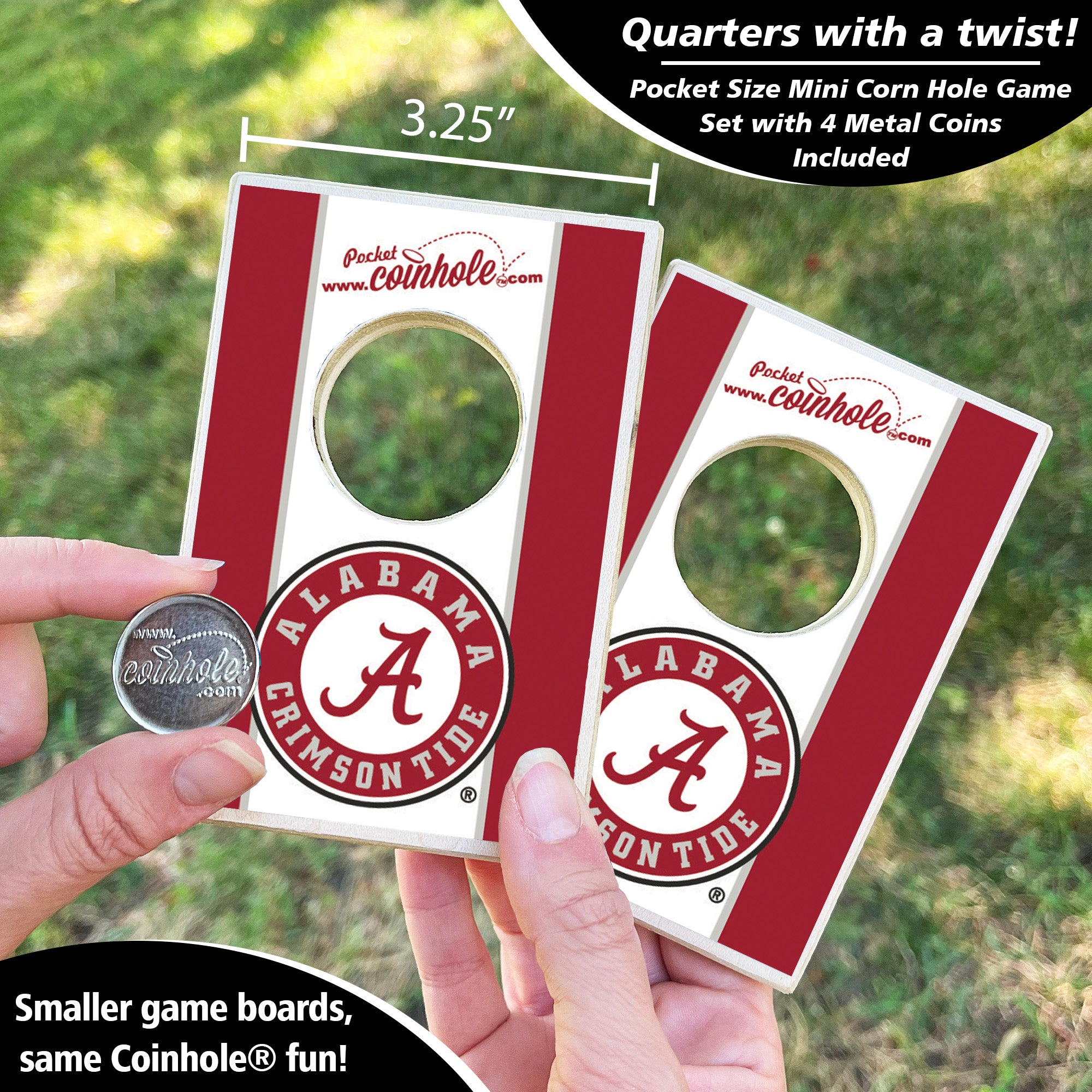 Alabama Crimson Tide Coinhole®