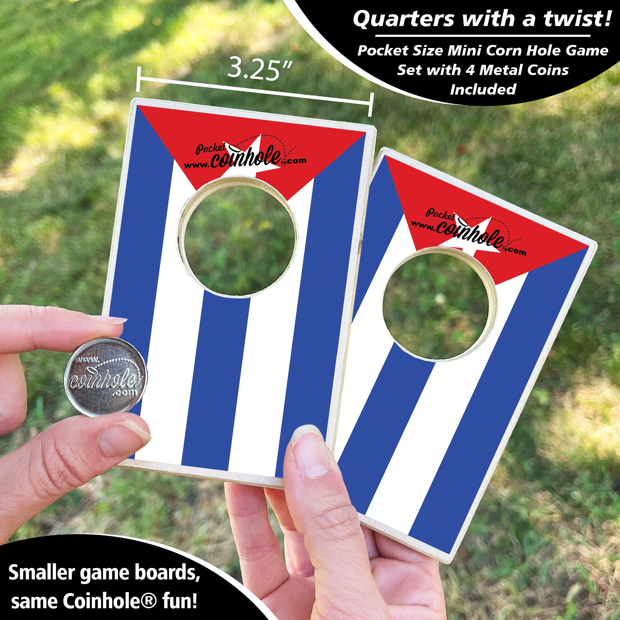Cuba Flag Coinhole®