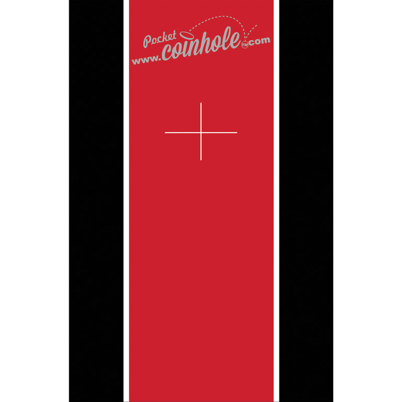 Red and Black Stripe Coinhole®