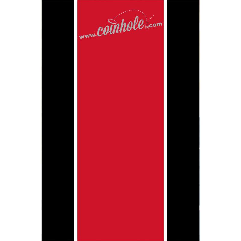 Red and Black Stripe Coinhole®