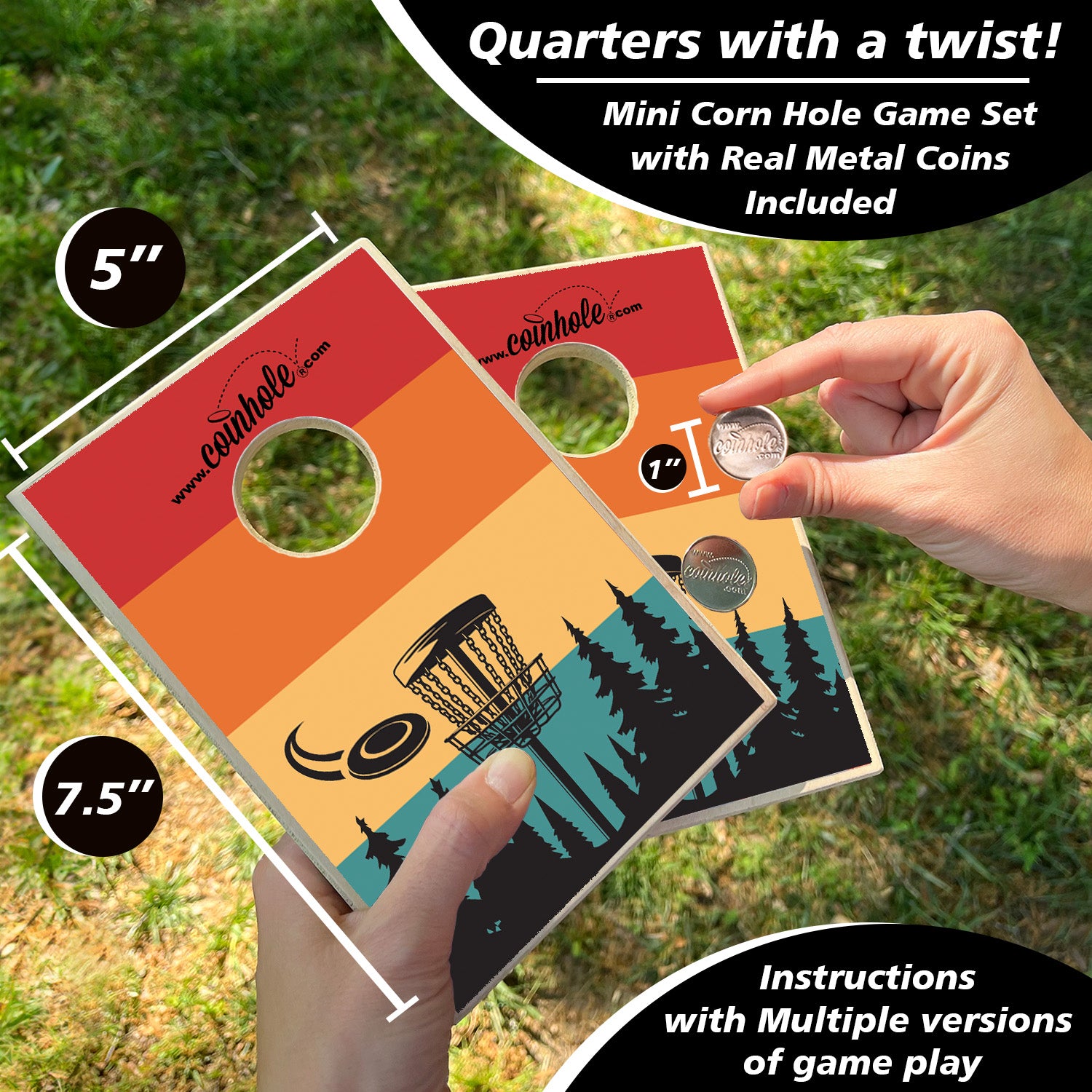 Disc Golf Basket Coinhole®